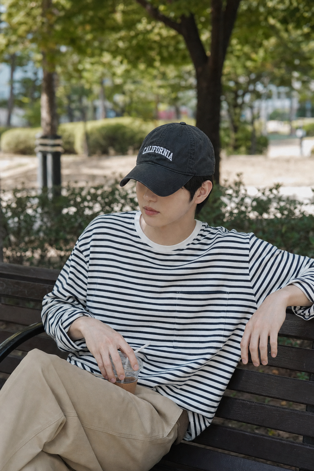 Weekend Park Gathering with CALIFORNIA Embroidered Baseball Cap